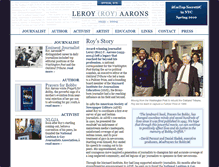 Tablet Screenshot of leroyaarons.com